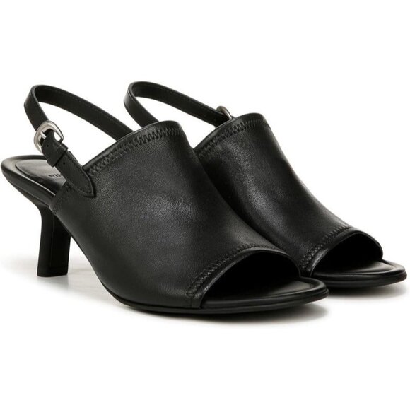 Vince Shoes - 🆕VINCE Jana Slingback Heels Shoe Leather 9 Black